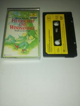 Feuerschuh und Windsandale Schwarz mit Gelben Aufkleber 432726-4 Deutsche Grammophon